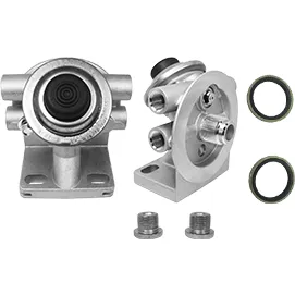 FH120 — Cabeçote de filtro diesel tipo racor com bomba hand prime